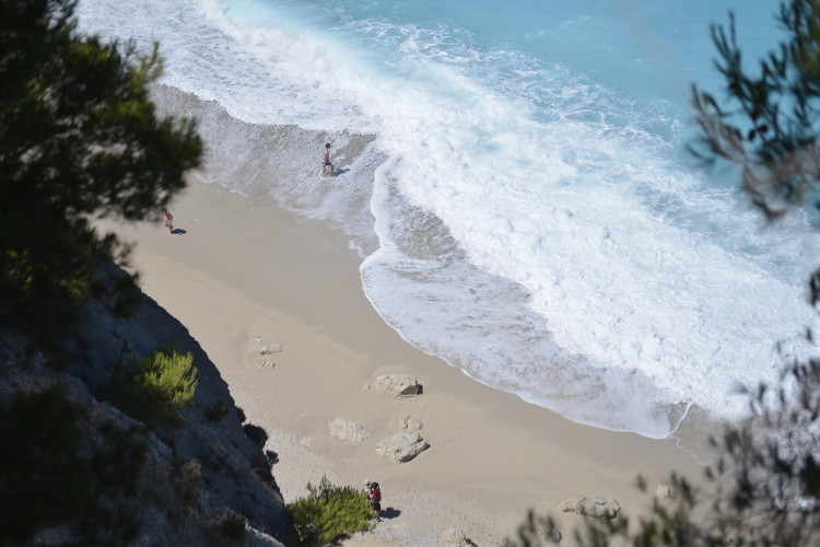 Egremni beach, Lefkada Island, Greece