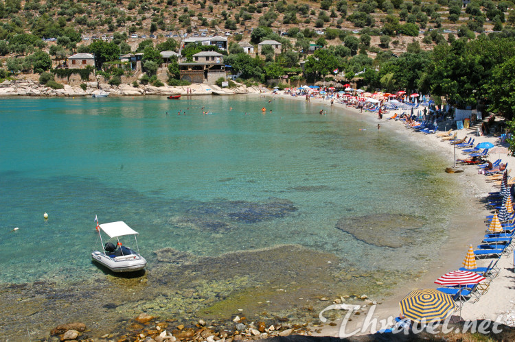 Thassos Island, Greece Aliki Beach