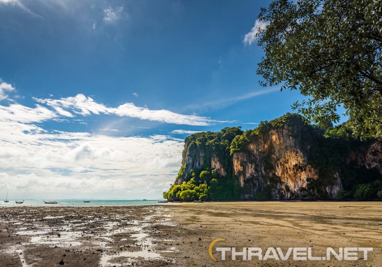 East Railay Beach at low tide